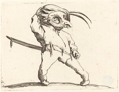Homme Masqué avec les Pieds Tordus - Jacques Callot