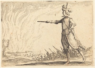Commandant Militaire à Pied - Jacques Callot