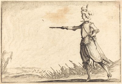 Commandant militaire à pied - Jacques Callot