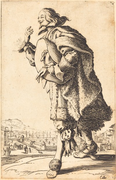Noble homme avec chapeau de feutre, s