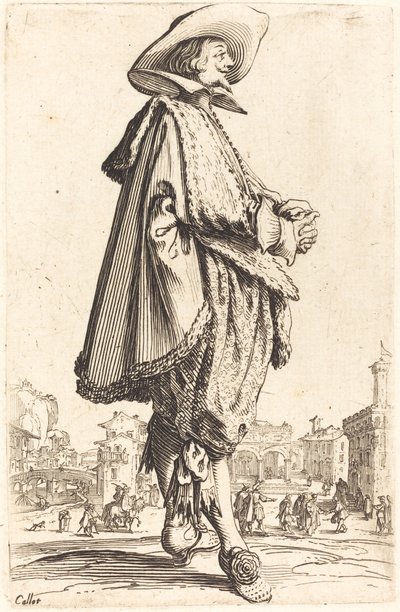 Noble homme aux mains croisées - Jacques Callot