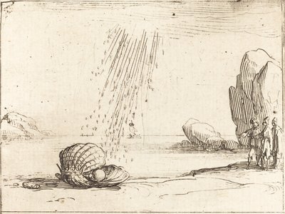 Huître avec perle - Jacques Callot