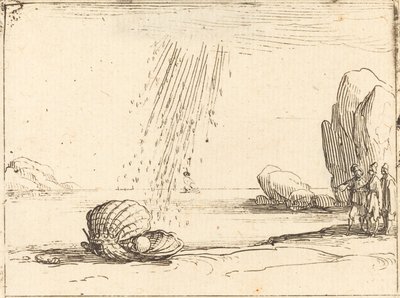 Huître avec perle - Jacques Callot
