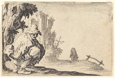 Paysanne Déféquant - Jacques Callot