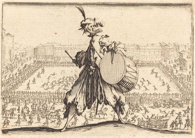 Piazza Santa Croce, Florence - Jacques Callot