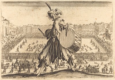 Piazza Santa Croce, Florence, vers 1622 - Jacques Callot