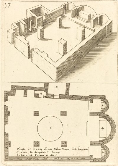 Plan et élévation de l