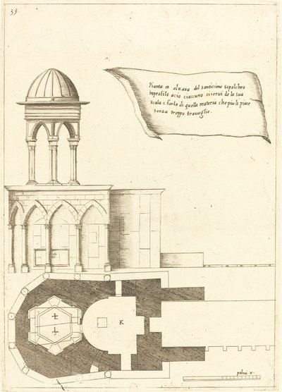 Plan et élévation de l