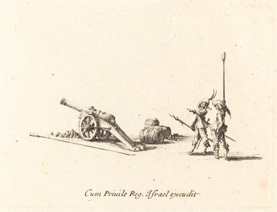 Préparation au Tir du Canon - Jacques Callot