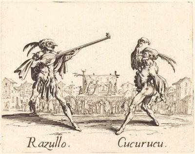 Razullo et Cucurucu - Jacques Callot