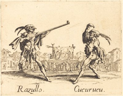 Razullo et Cucurucu - Jacques Callot