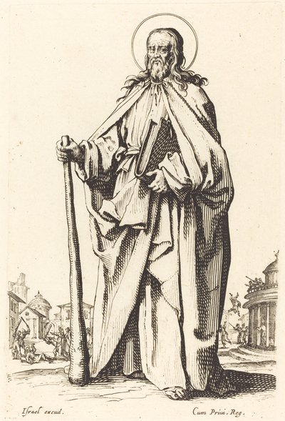 Saint Jacques le Mineur, publié en 1631 - Jacques Callot