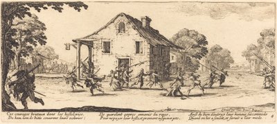 Scène de pillage - Jacques Callot