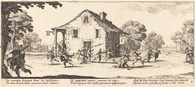 Scène de pillage, vers 1633 - Jacques Callot