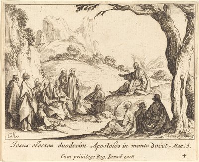 Sermon sur la montagne - Jacques Callot