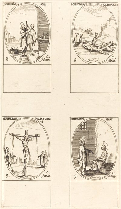 Saint Castorius, Saint Carpophorus et les Quatre Martyrs Couronnés, Commémoration de l