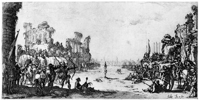 Saint Sébastien, vers 1605-1630 - Jacques Callot