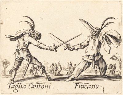 Taglia Cantoni et Fracasso - Jacques Callot