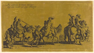Die Bohemiens marschieren: Die Vorhut - Jacques Callot