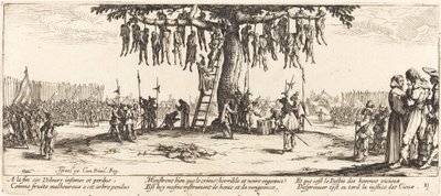 La Pendaison, vers 1633 - Jacques Callot