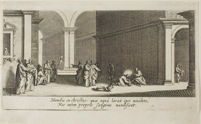 Le Grand Rocher, de Diverses Scènes Conçues à Florence - Jacques Callot