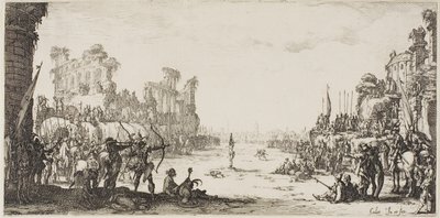 Le martyre de saint Sébastien - Jacques Callot