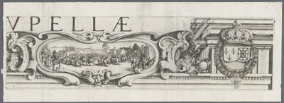 Le siège de La Rochelle : planche 3 - Jacques Callot