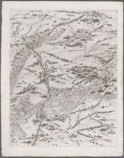Le Siège de La Rochelle : Planche 7, 1628-1630 - Jacques Callot