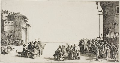 Le marché des esclaves - Jacques Callot