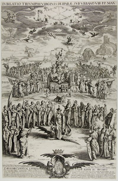 Le triomphe de la Vierge - Jacques Callot