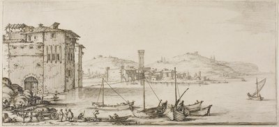 Le bouffon ou Scapin, des Trois Comédiens Italiens - Jacques Callot
