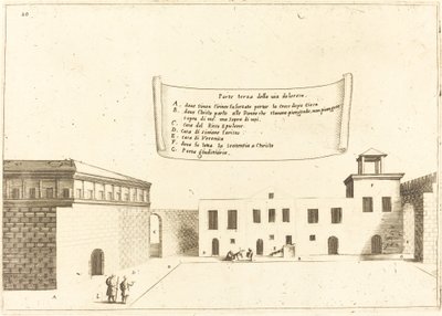 Troisième Partie de la Via Dolorosa - Jacques Callot