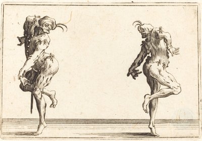 Deux pantaloons dansant - Jacques Callot
