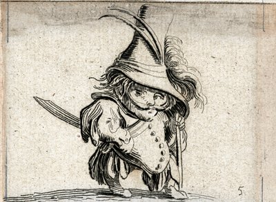Varie Figure Gobbi ... (gravure) - Jacques Callot