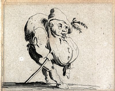 Varie Figure Gobbi ... (gravure) - Jacques Callot