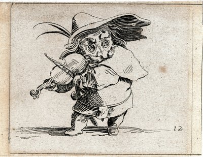 Varie Figure Gobbi ... (gravure) - Jacques Callot