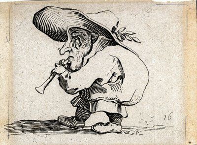 Varie Figure Gobbi ... (gravure) - Jacques Callot