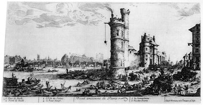 Vue ancienne de Paris, vers 1615-1635, 1924 - Jacques Callot