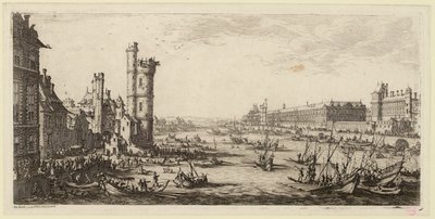 Vue du Louvre et de l
