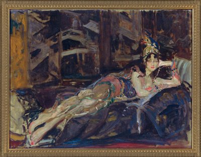 Ida Rubinstein en Zobeide dans le ballet Shéhérazade de Nicholas Rimsky-Korsakov - Jacques Emile Blanche