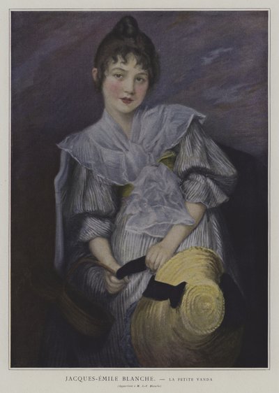 La Petite Vanda - Jacques Emile after Blanche