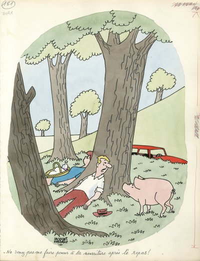 Jours de France, satirique en couleurs - Jacques Faizant