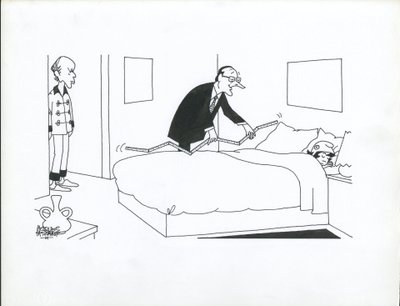 Le Figaro, Satirique en N  B - Jacques Faizant