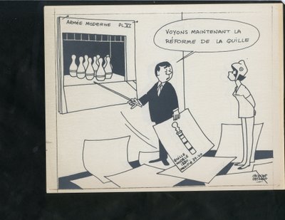 Le Figaro, Satirique en N  B - Jacques Faizant