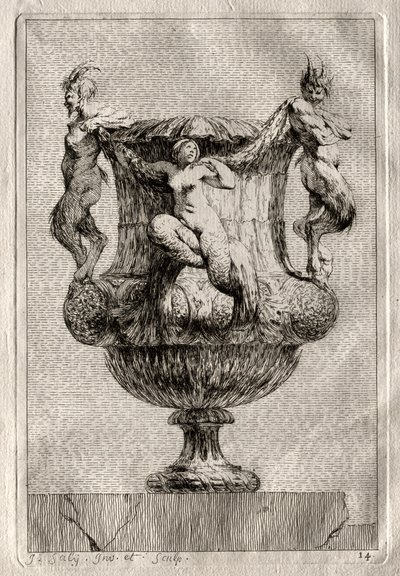 Suite de Vases : Planche 14, 1746 - Jacques Francois Joseph Saly