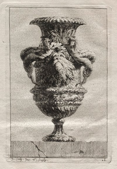 Suite de Vases : Planche 26, 1746 - Jacques Francois Joseph Saly