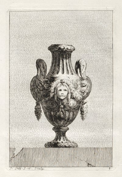 Suite de vases : Planche 8, 1746 - Jacques Francois Joseph Saly