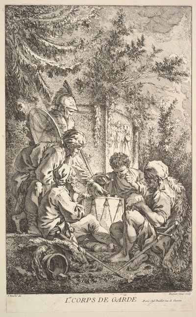Première Salle de Garde - Jacques Gabriel Huquier