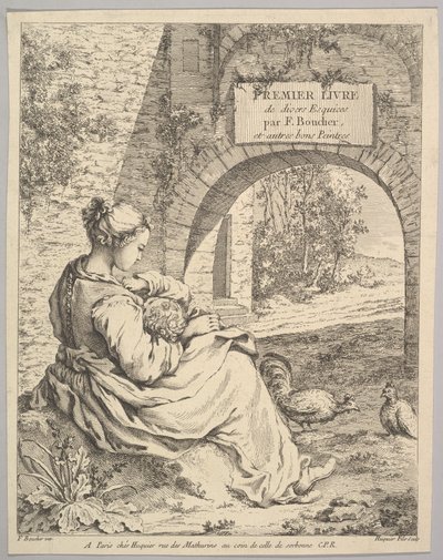 Frontispice - Jacques Gabriel Huquier
