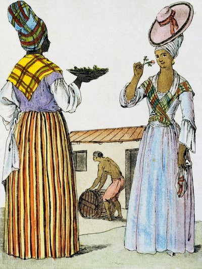 Fleuristes à Saint-Domingue - Jacques Grasset de Saint Sauveur